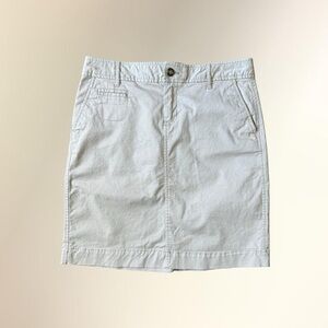 Vintage Y2K Old Navy Khaki Chino Mini Skirt